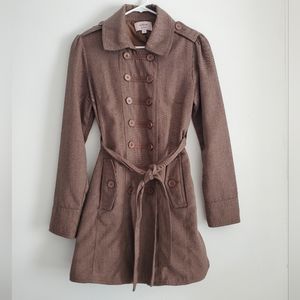 Sashimi Belted Military Inspired Coat